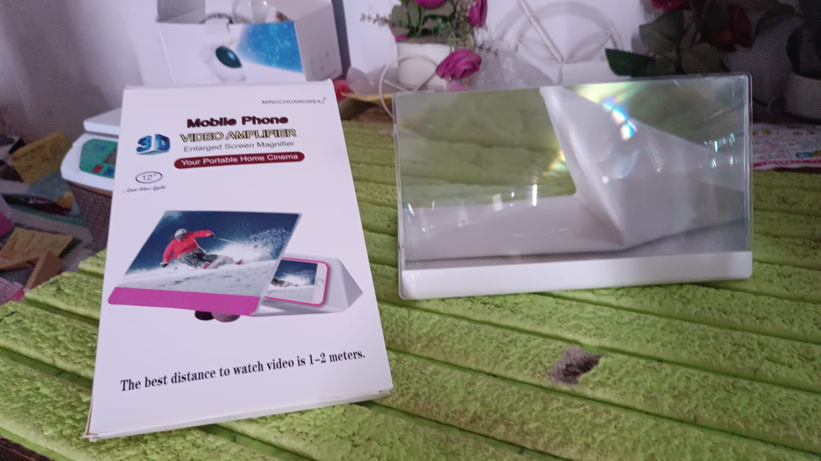 3D HD Mobile Phone Screen Magnifier Amplifier (1 Pc / 12 Inch) 3D HD Mobile Phone Screen Magnifier Amplifier (1 Pc / 12 Inch)